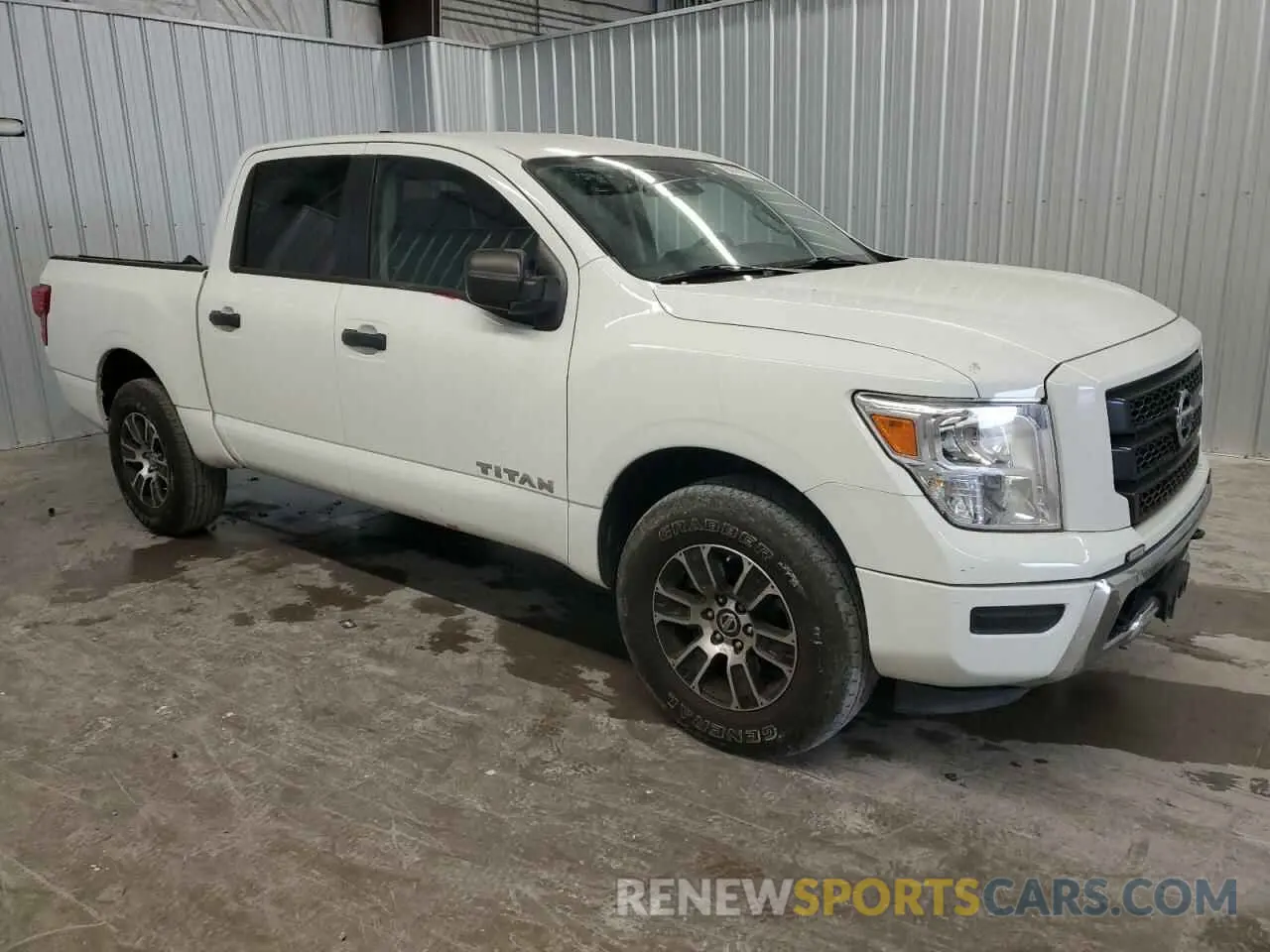 4 Photograph of a damaged car 1N6AA1EC7NN104499 NISSAN TITAN 2022