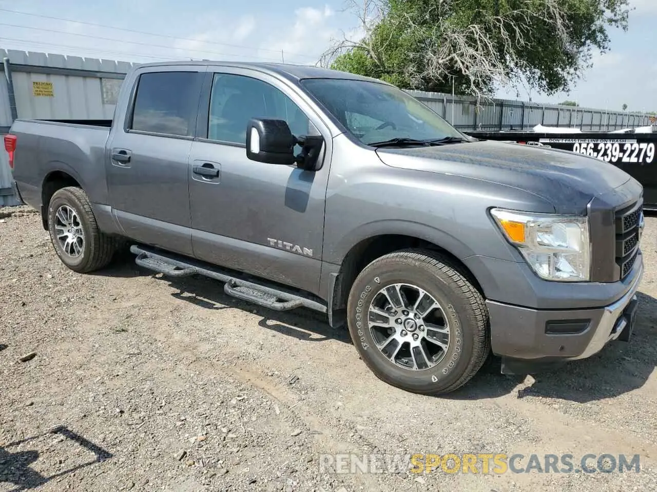 4 Photograph of a damaged car 1N6AA1ED1NN103079 NISSAN TITAN 2022