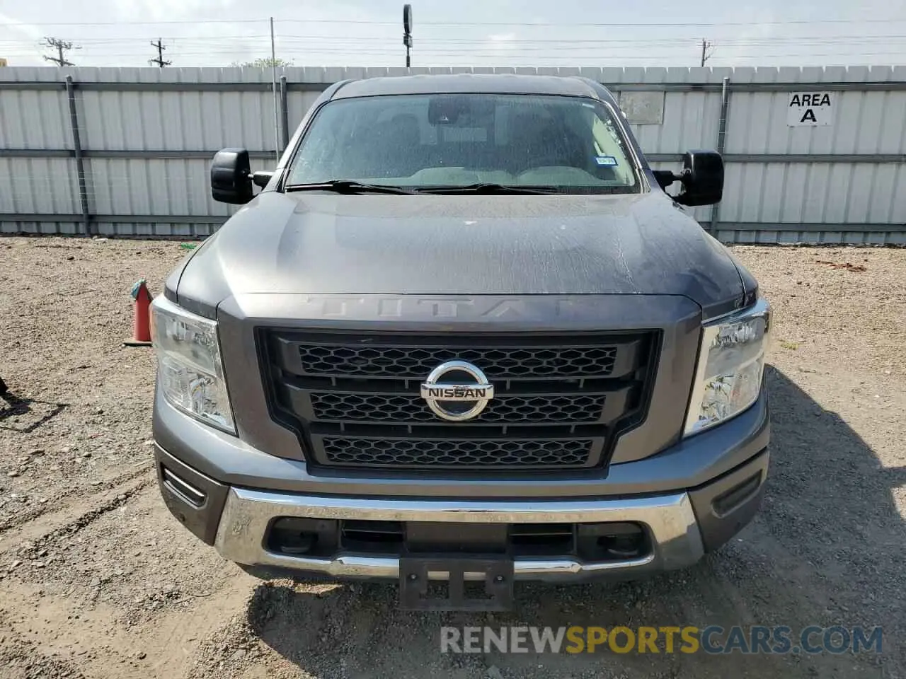 5 Photograph of a damaged car 1N6AA1ED1NN103079 NISSAN TITAN 2022