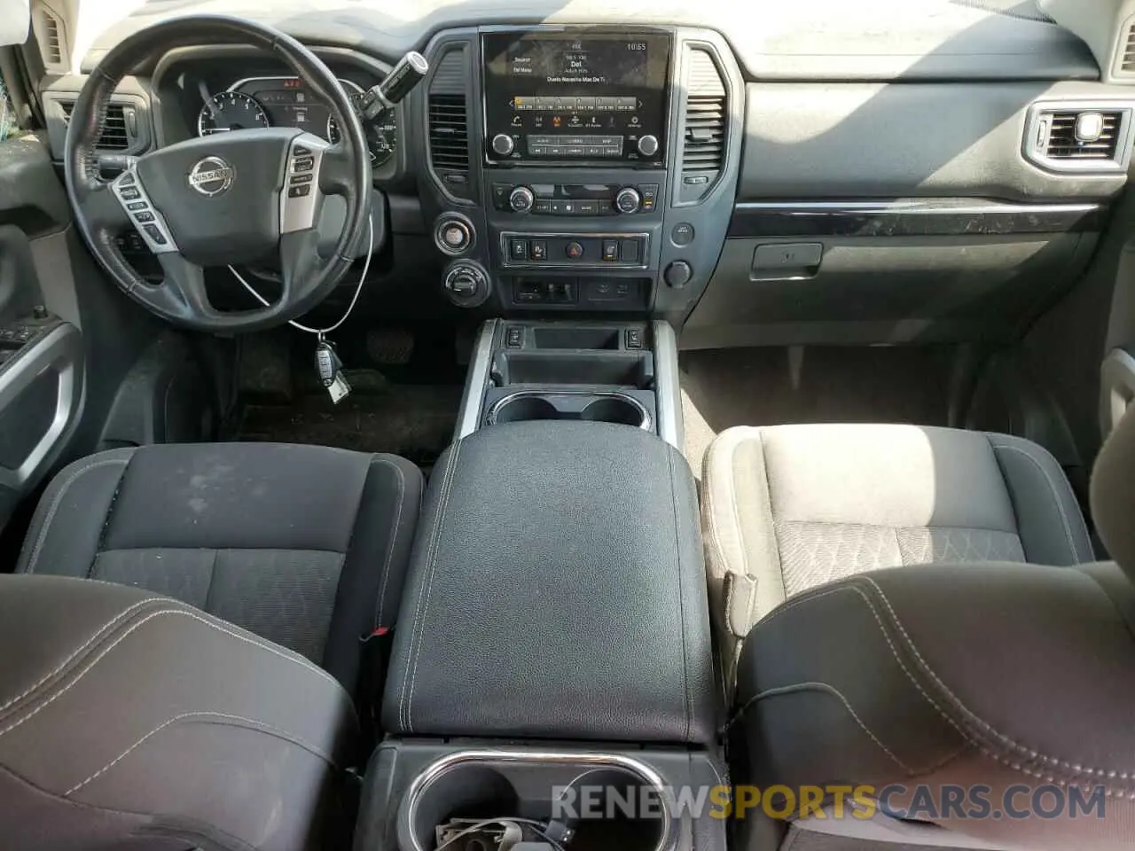 8 Photograph of a damaged car 1N6AA1ED1NN103079 NISSAN TITAN 2022
