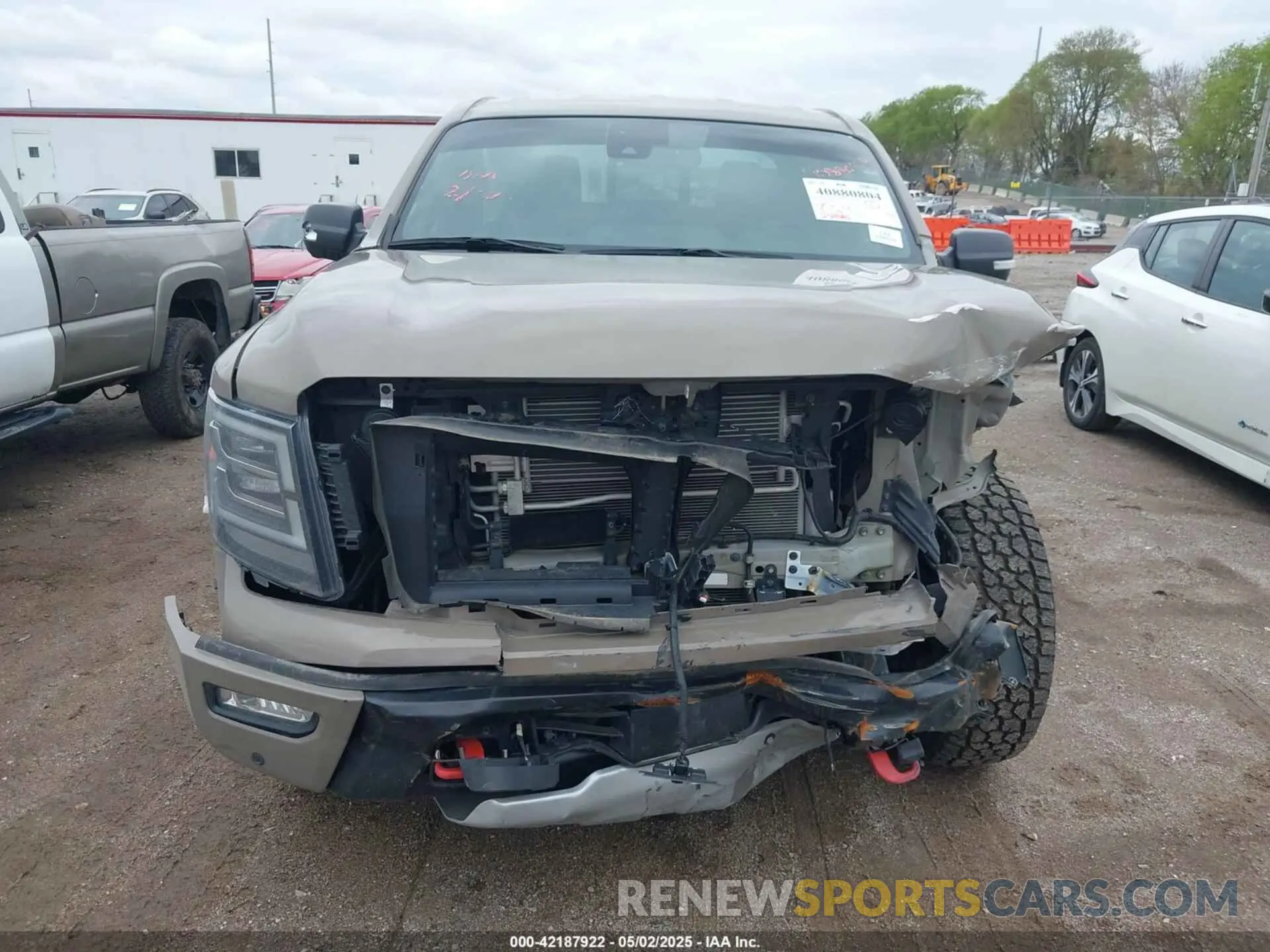 13 Photograph of a damaged car 1N6AA1ED6NN101067 NISSAN TITAN 2022