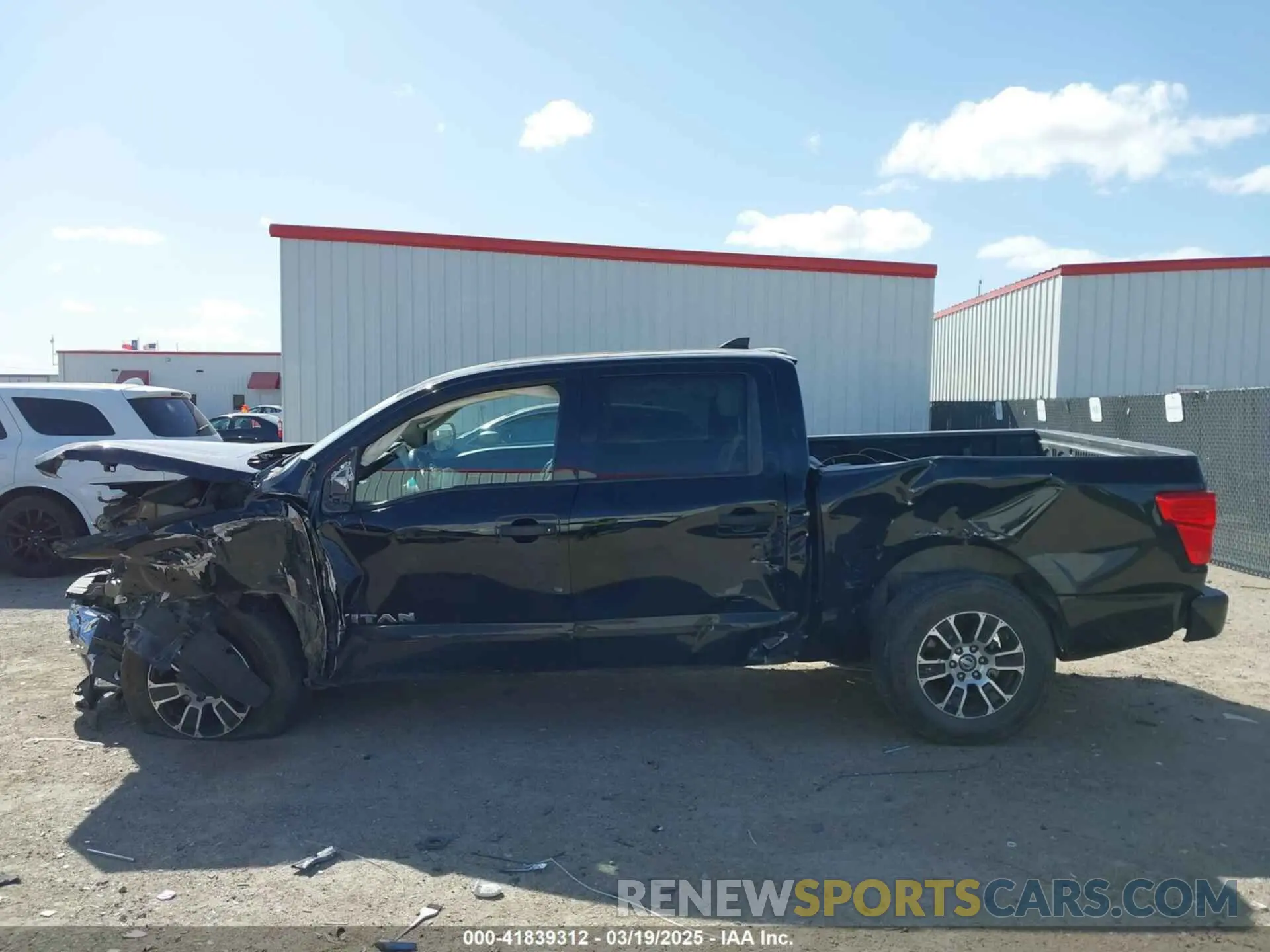 14 Photograph of a damaged car 1N6AA1EE7NN104200 NISSAN TITAN 2022