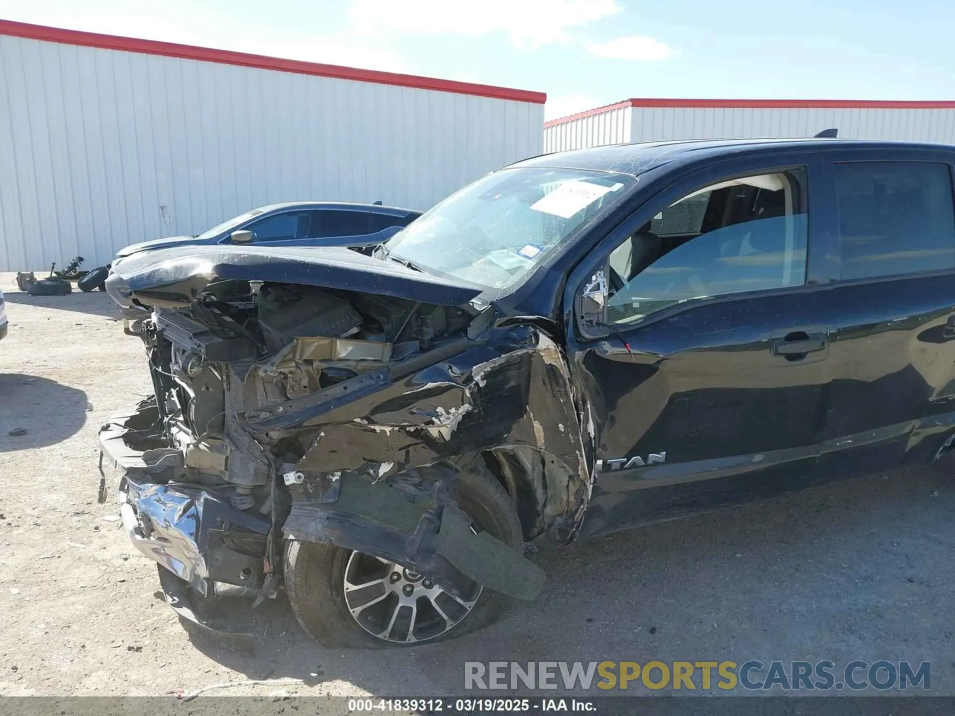 6 Photograph of a damaged car 1N6AA1EE7NN104200 NISSAN TITAN 2022