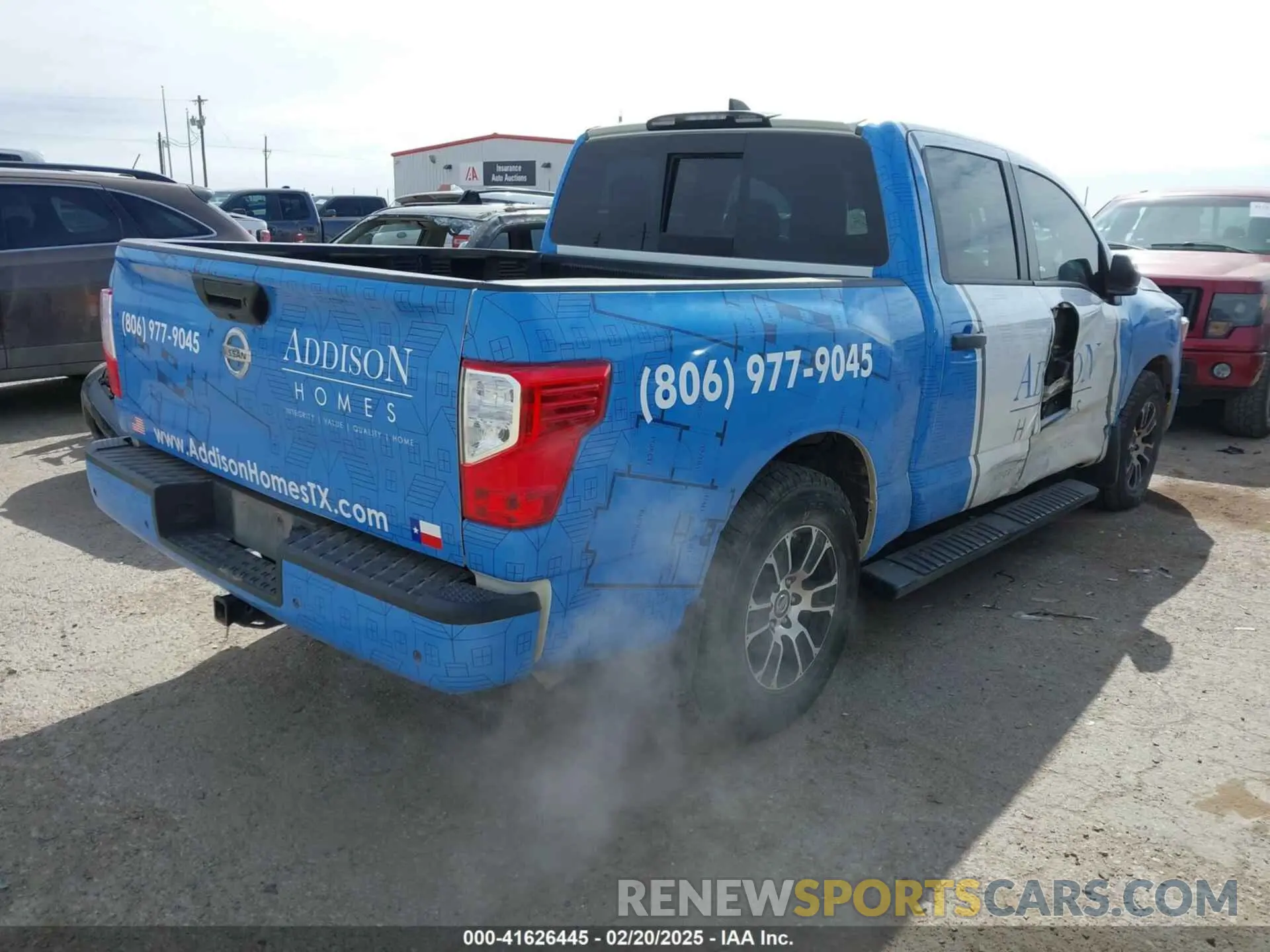 4 Photograph of a damaged car 1N6AA1EF6NN104519 NISSAN TITAN 2022
