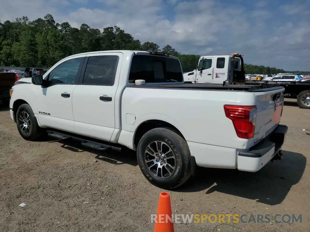 2 Photograph of a damaged car 1N6AA1EF8NN100276 NISSAN TITAN 2022