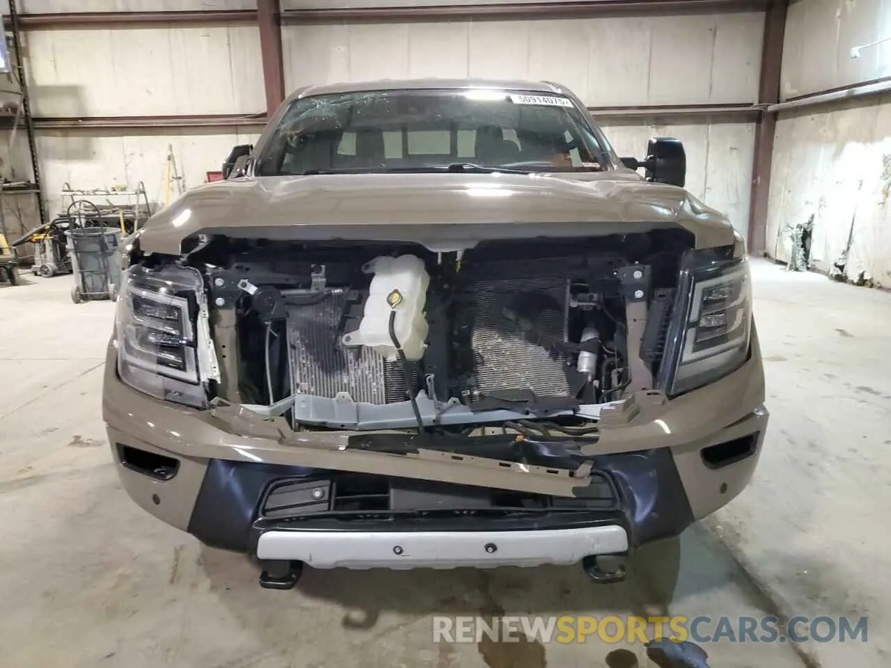 5 Photograph of a damaged car 1N6AA1FB0NN101692 NISSAN TITAN 2022