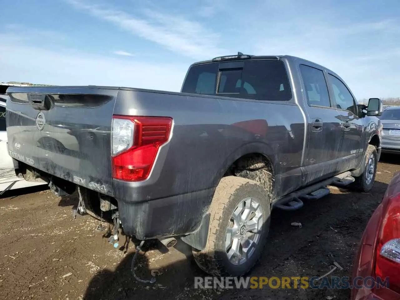 3 Фотография поврежденного автомобиля 1N6AA1FBXNN101845 NISSAN TITAN 2022
