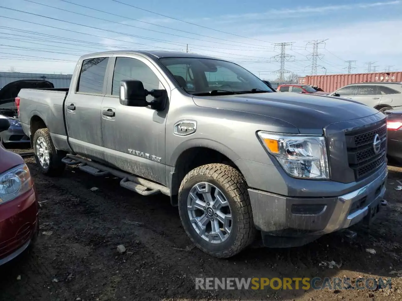 4 Фотография поврежденного автомобиля 1N6AA1FBXNN101845 NISSAN TITAN 2022