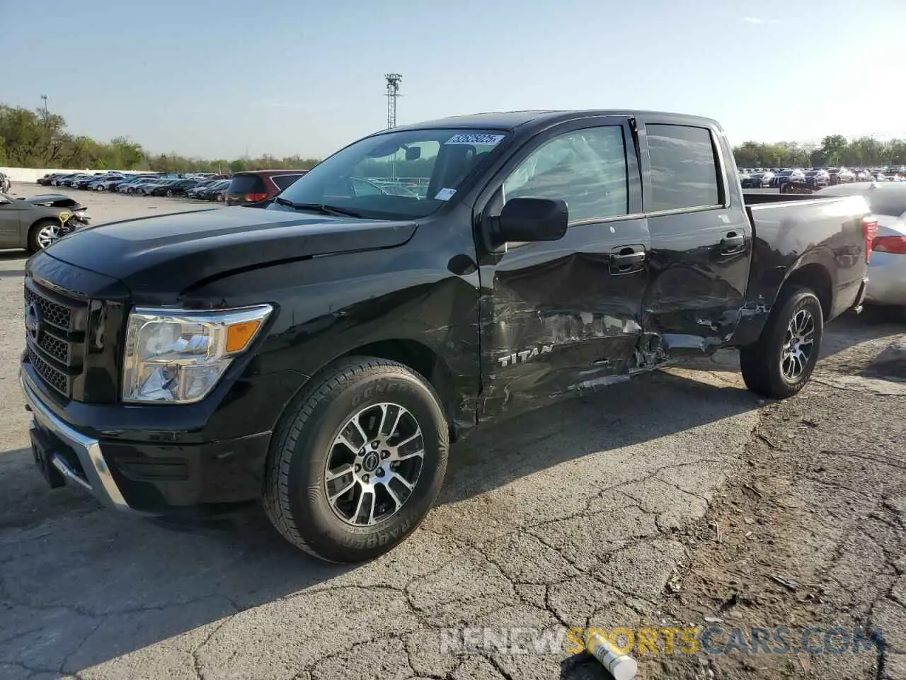 1 Photograph of a damaged car 1N6AA1EC2PN110729 NISSAN TITAN 2023