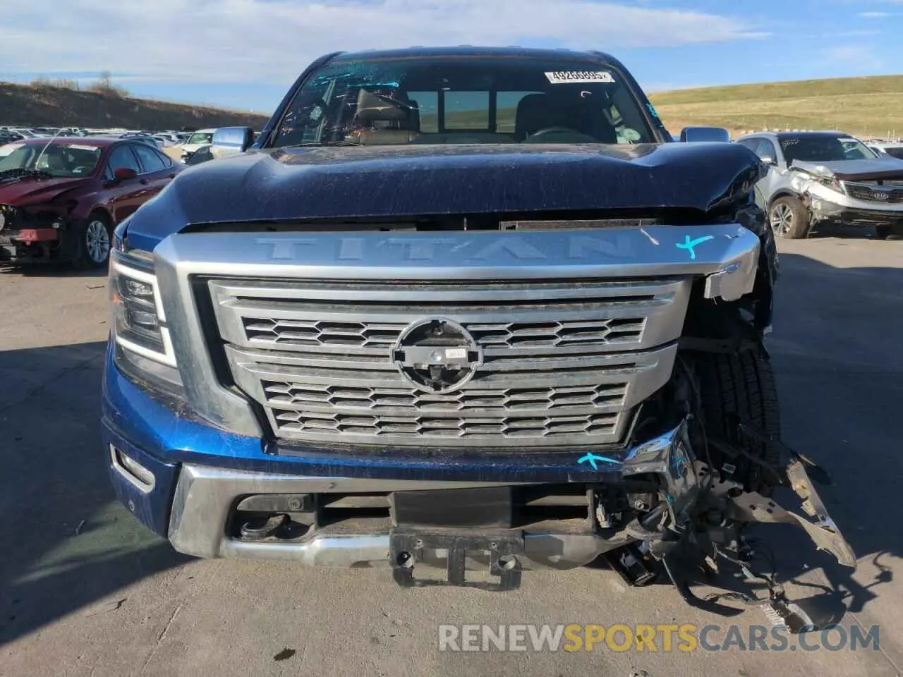 5 Photograph of a damaged car 1N6AA1ED0PN103058 NISSAN TITAN 2023