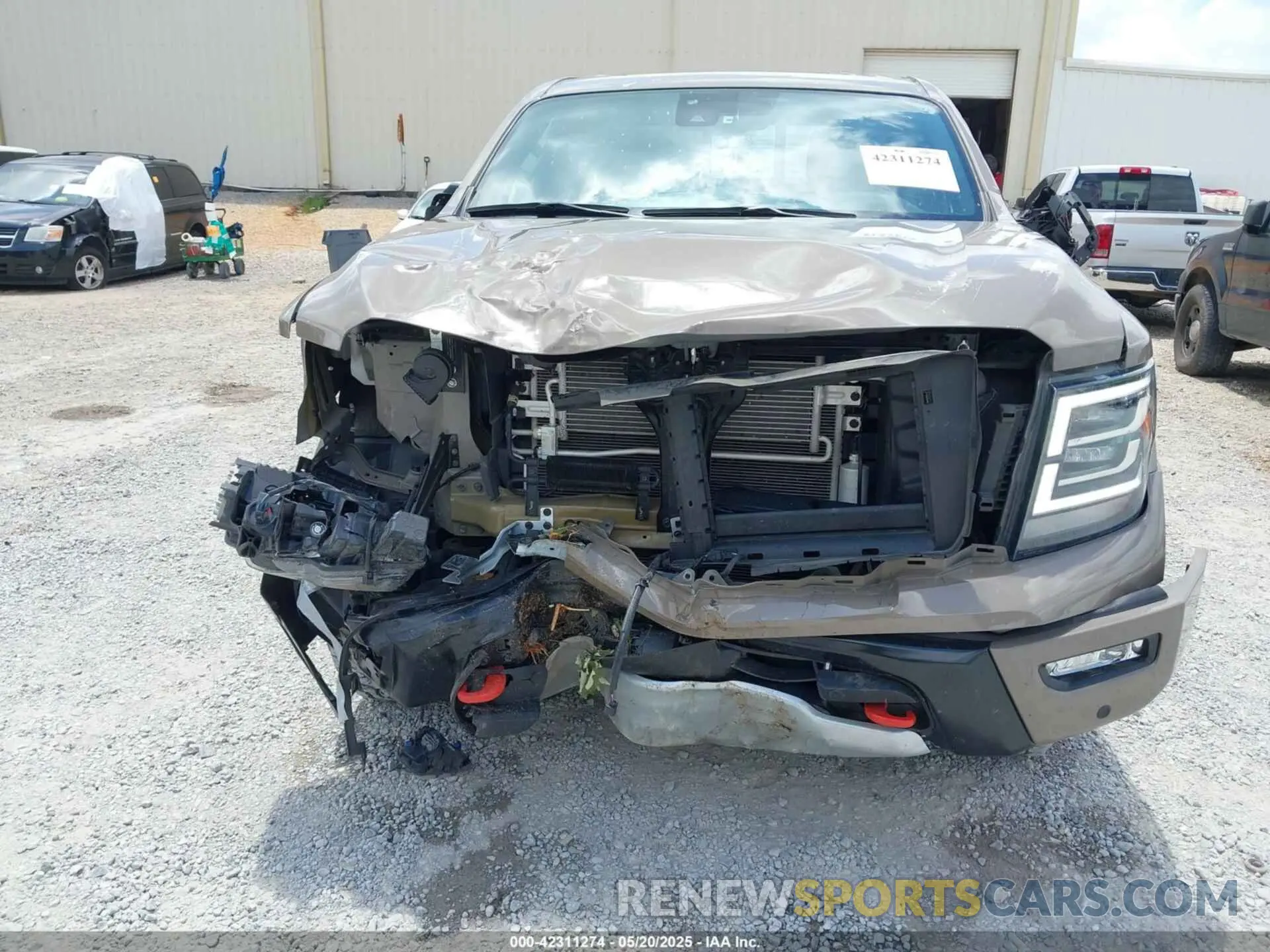 6 Фотография поврежденного автомобиля 1N6AA1ED0PN112536 NISSAN TITAN 2023