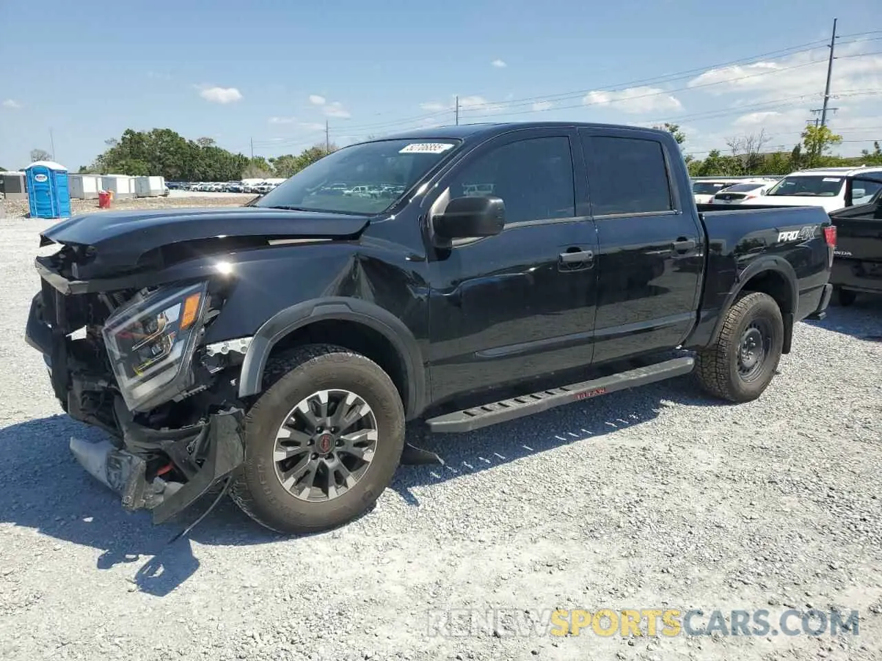 1 Photograph of a damaged car 1N6AA1ED2PN115843 NISSAN TITAN 2023