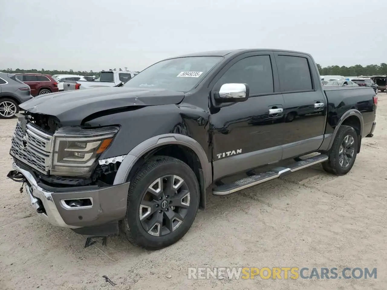 1 Photograph of a damaged car 1N6AA1ED5PN117960 NISSAN TITAN 2023