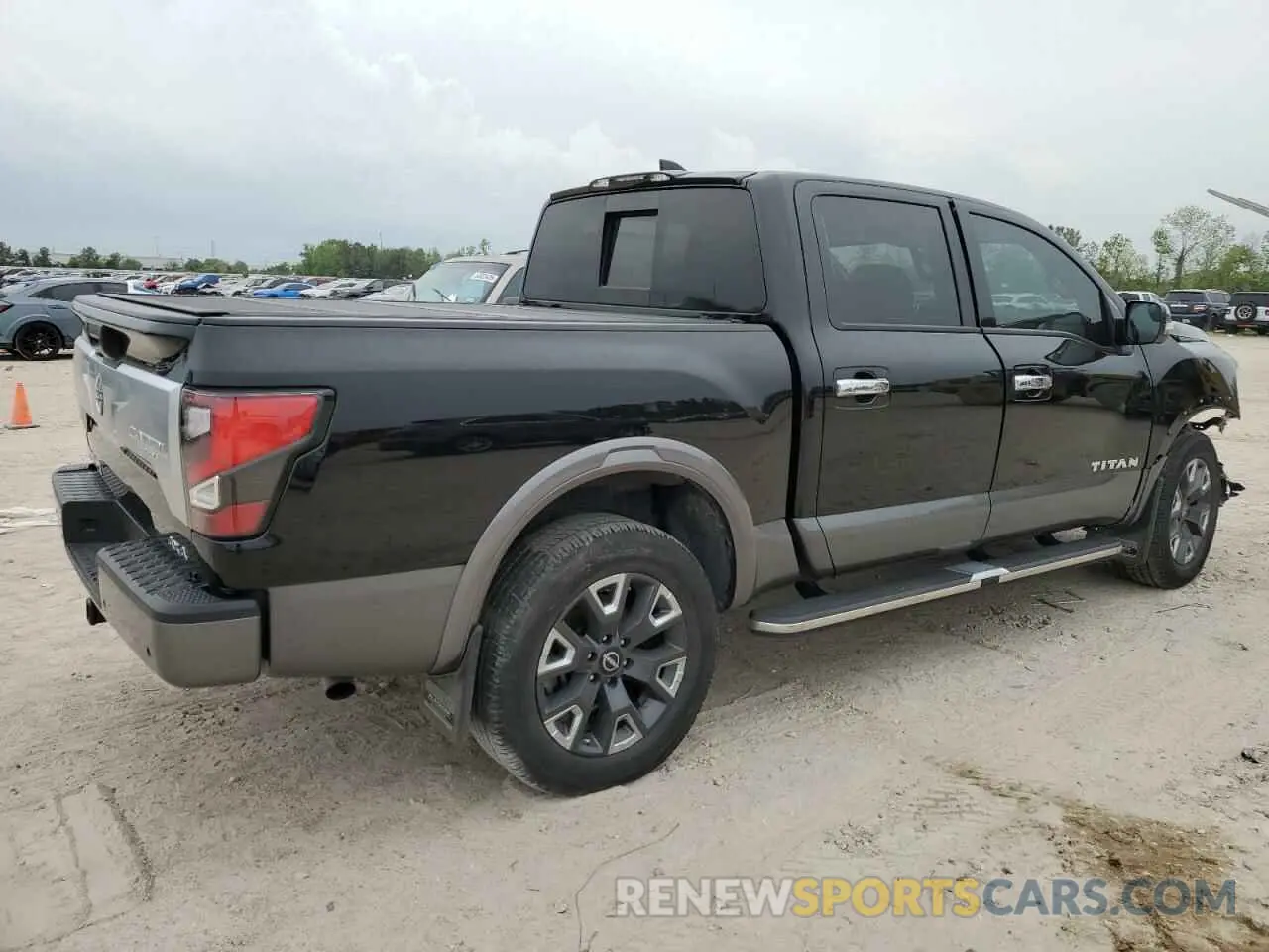 3 Photograph of a damaged car 1N6AA1ED5PN117960 NISSAN TITAN 2023