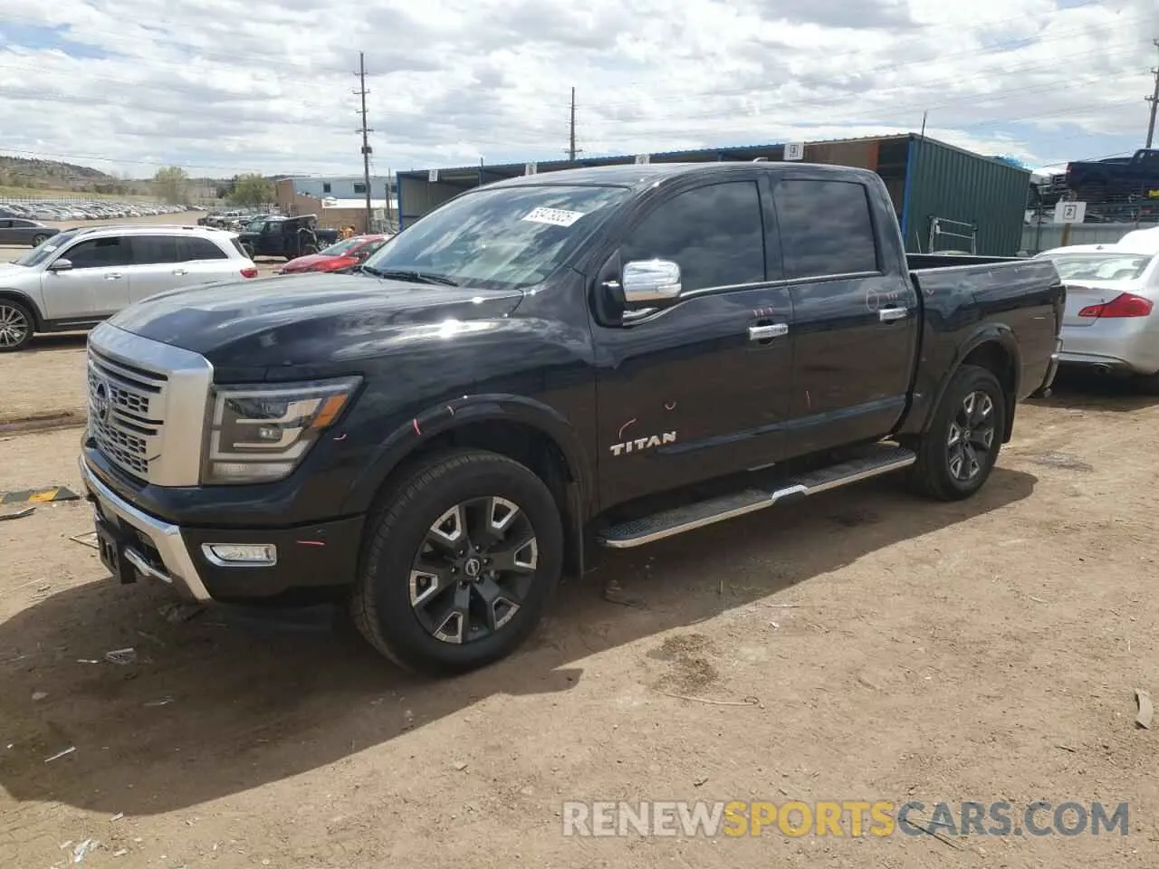 1 Photograph of a damaged car 1N6AA1ED8PN104961 NISSAN TITAN 2023