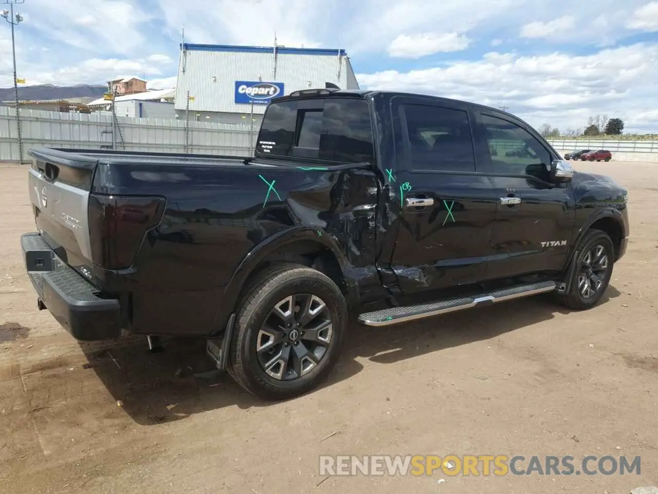 3 Photograph of a damaged car 1N6AA1ED8PN104961 NISSAN TITAN 2023