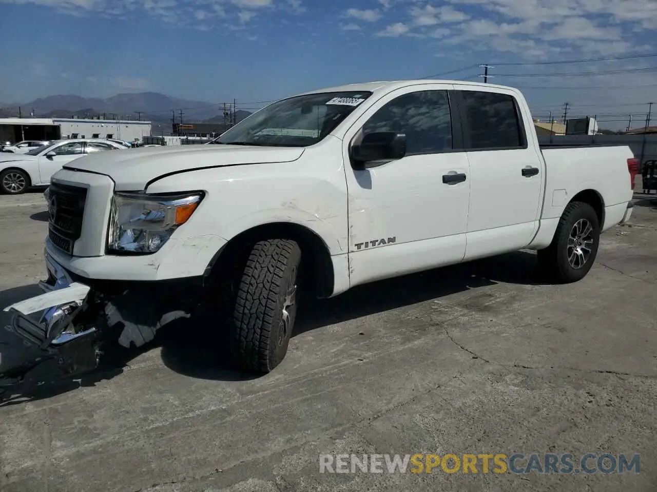 1 Photograph of a damaged car 1N6AA1EE1PN111002 NISSAN TITAN 2023