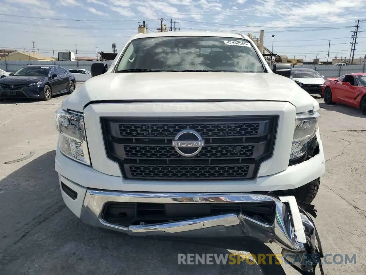 5 Photograph of a damaged car 1N6AA1EE1PN111002 NISSAN TITAN 2023