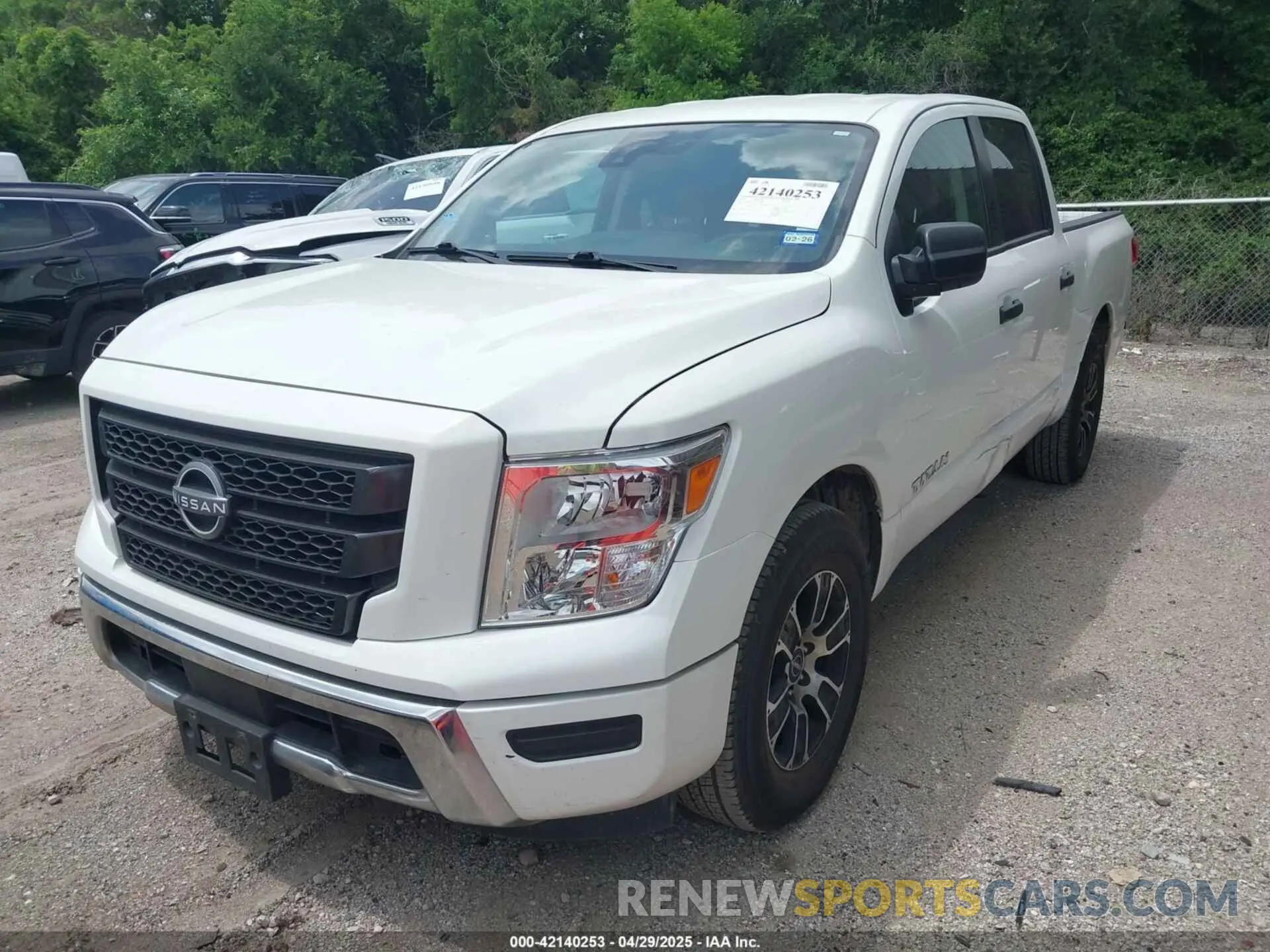 2 Photograph of a damaged car 1N6AA1EE9PN112141 NISSAN TITAN 2023