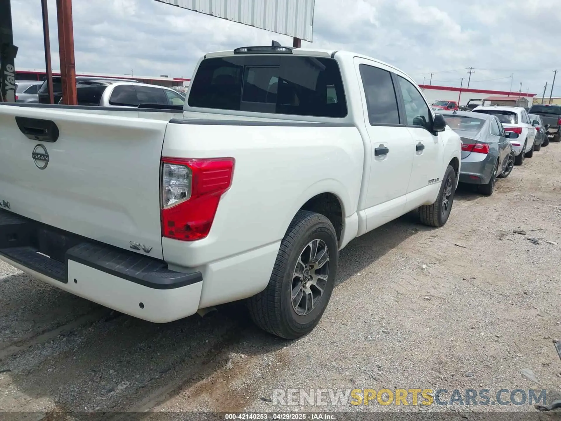 4 Photograph of a damaged car 1N6AA1EE9PN112141 NISSAN TITAN 2023