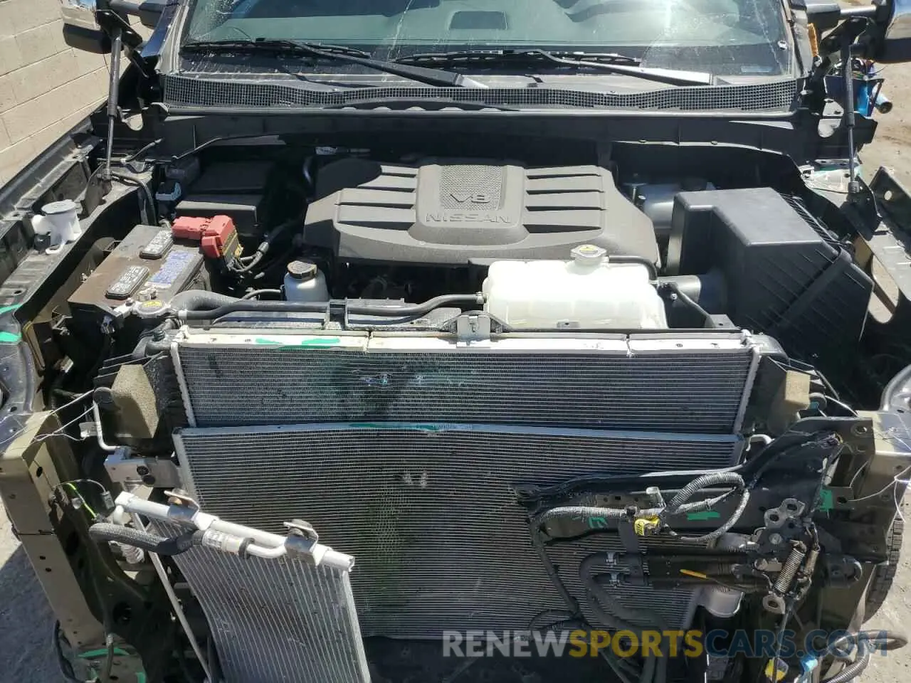 11 Photograph of a damaged car 1N6AA1FB5PN106535 NISSAN TITAN 2023