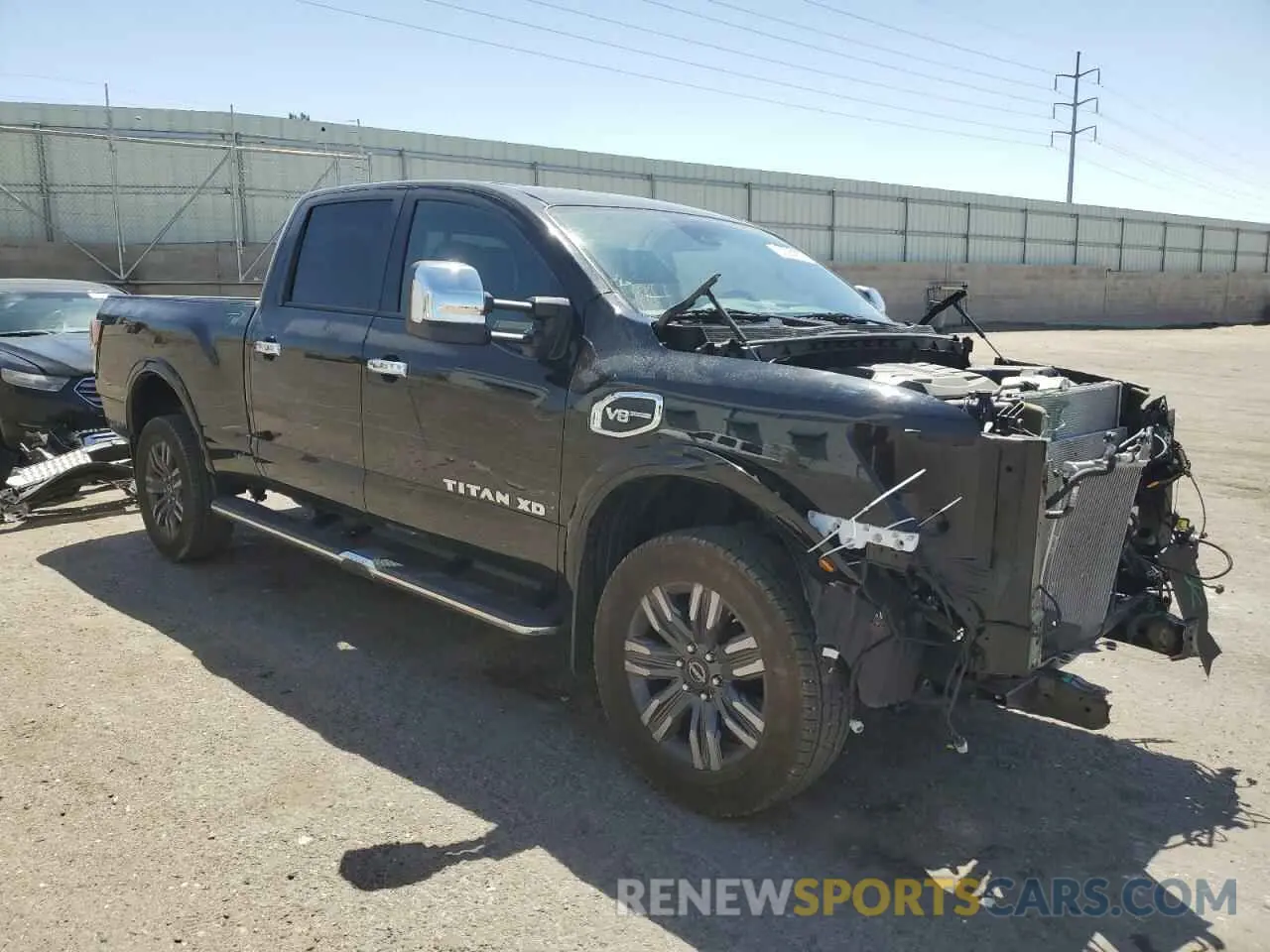 4 Photograph of a damaged car 1N6AA1FB5PN106535 NISSAN TITAN 2023