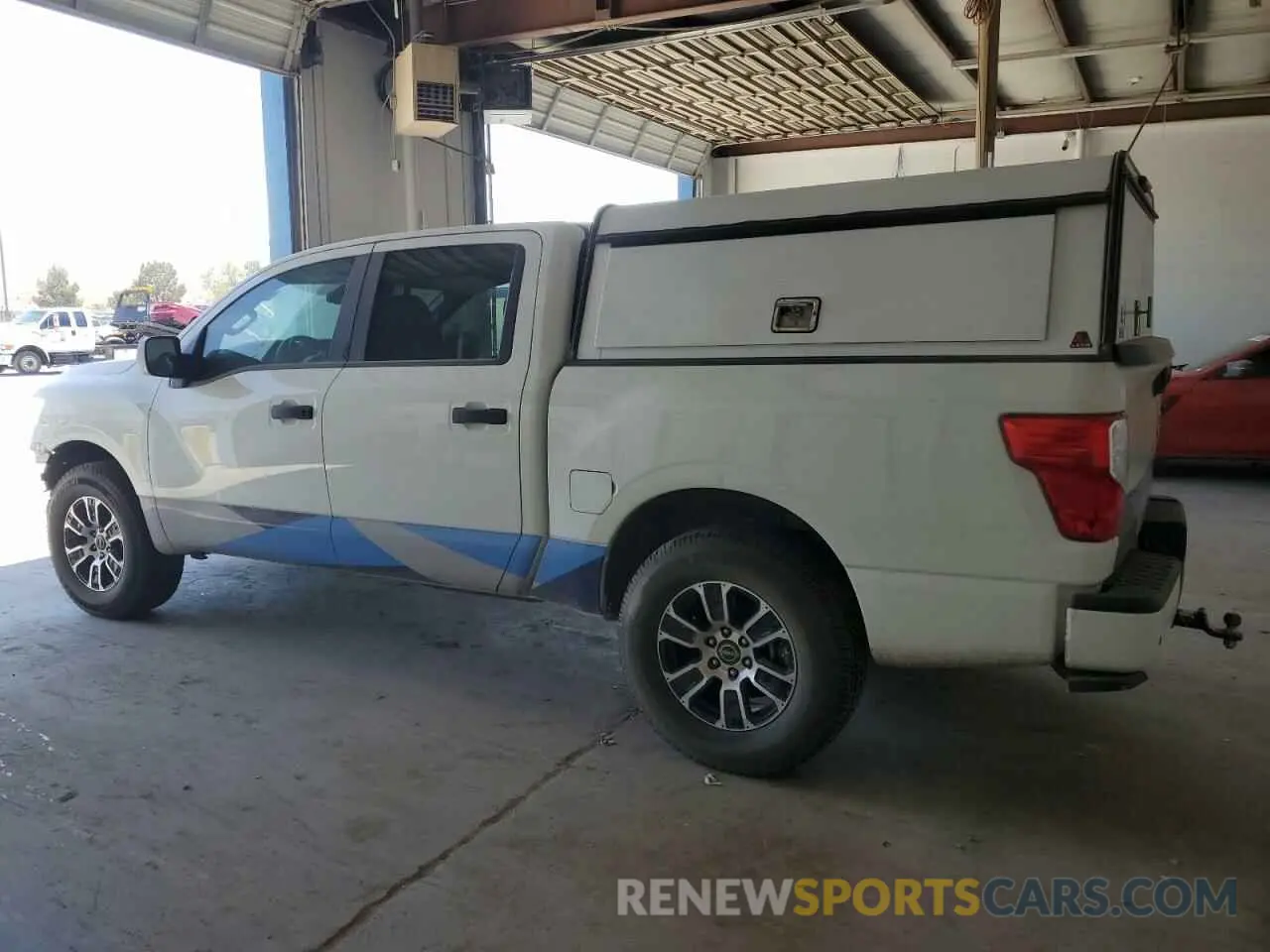 2 Photograph of a damaged car 1N6AA1EC3RN103324 NISSAN TITAN 2024