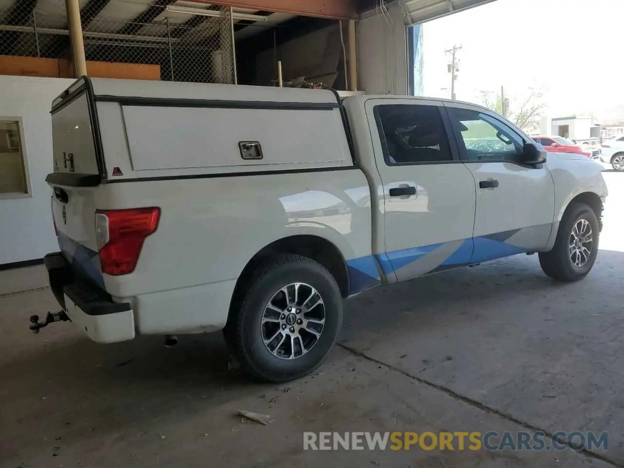3 Photograph of a damaged car 1N6AA1EC3RN103324 NISSAN TITAN 2024