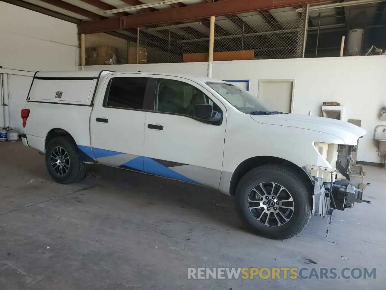 4 Photograph of a damaged car 1N6AA1EC3RN103324 NISSAN TITAN 2024