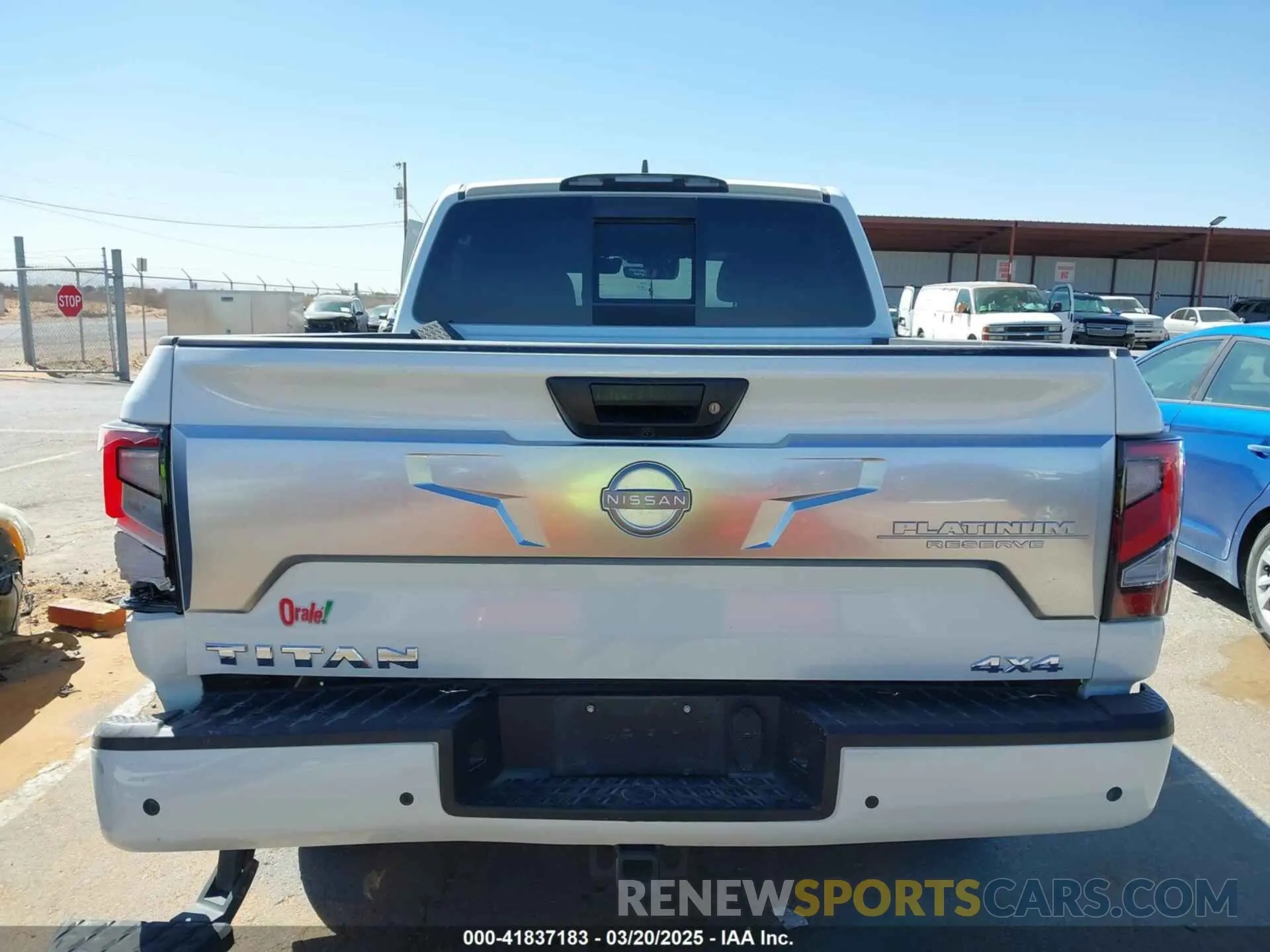 15 Photograph of a damaged car 1N6AA1ED3RN104028 NISSAN TITAN 2024