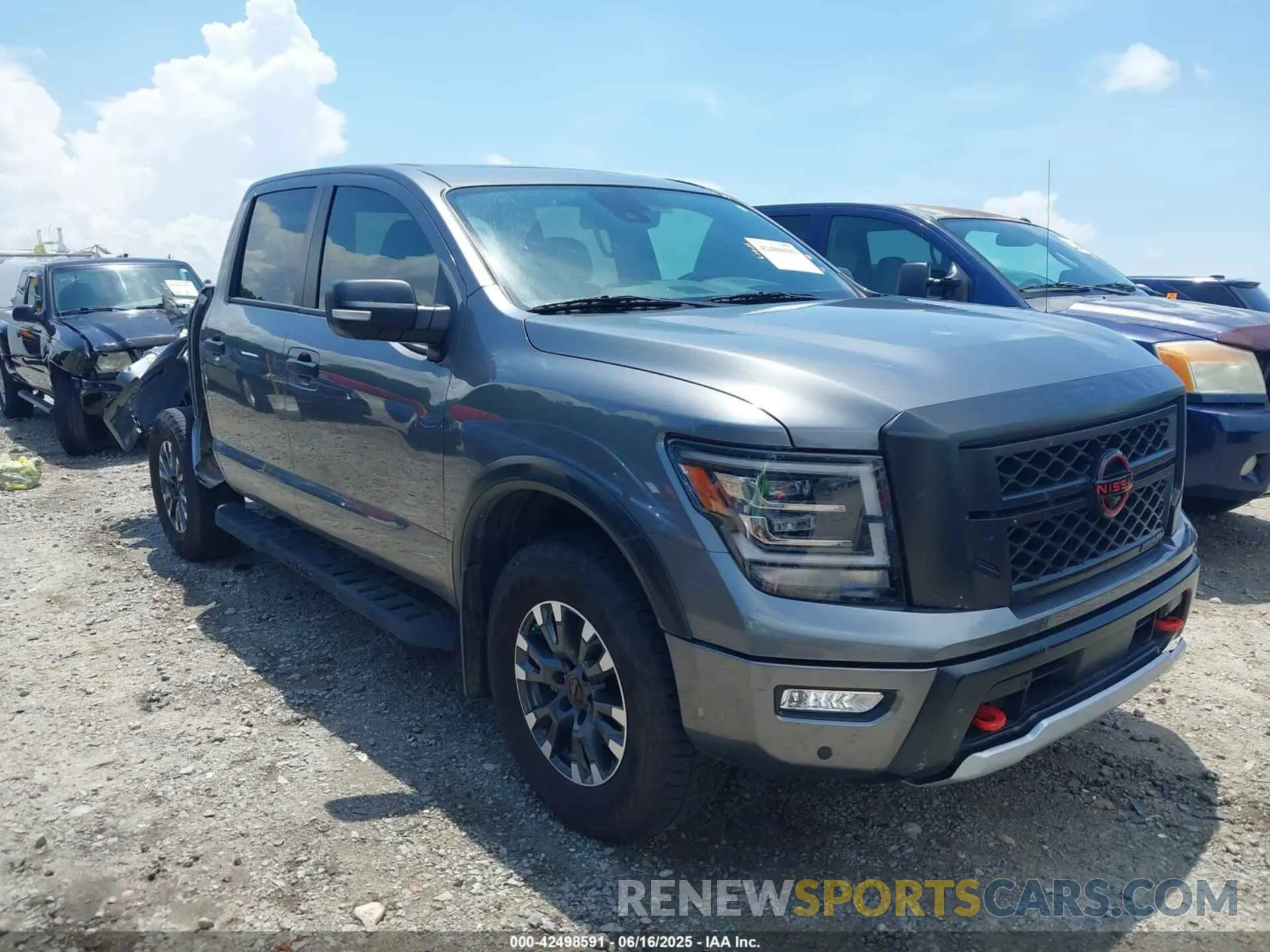 1 Photograph of a damaged car 1N6AA1ED8RN114313 NISSAN TITAN 2024