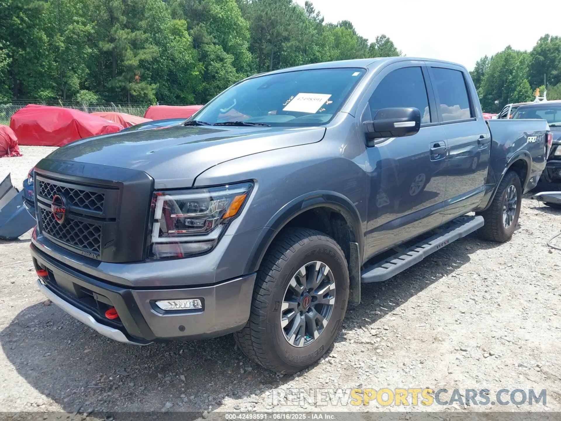 2 Photograph of a damaged car 1N6AA1ED8RN114313 NISSAN TITAN 2024