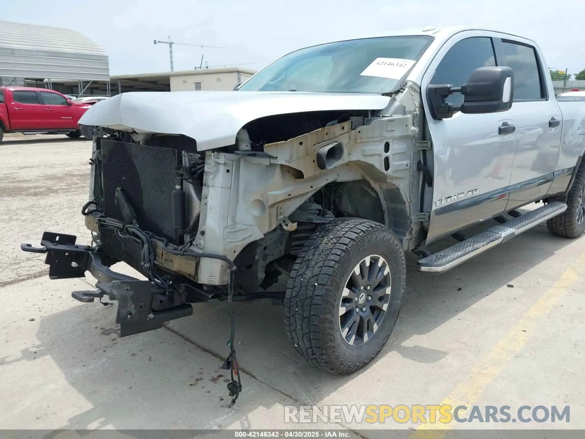 6 Photograph of a damaged car 1N6BA1F43KN524400 NISSAN TITAN XD 2019