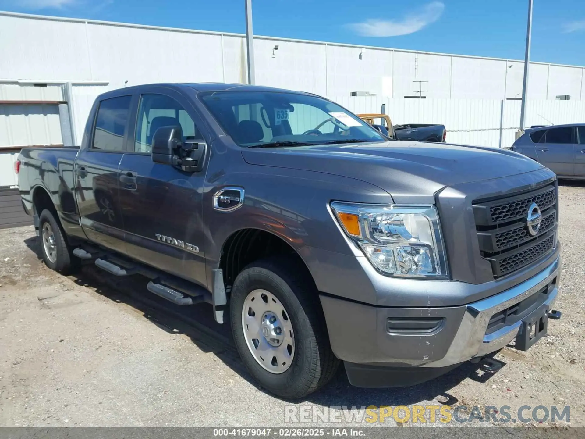 1 Фотография поврежденного автомобиля 1N6AA1FA0NN104860 NISSAN TITAN XD 2022