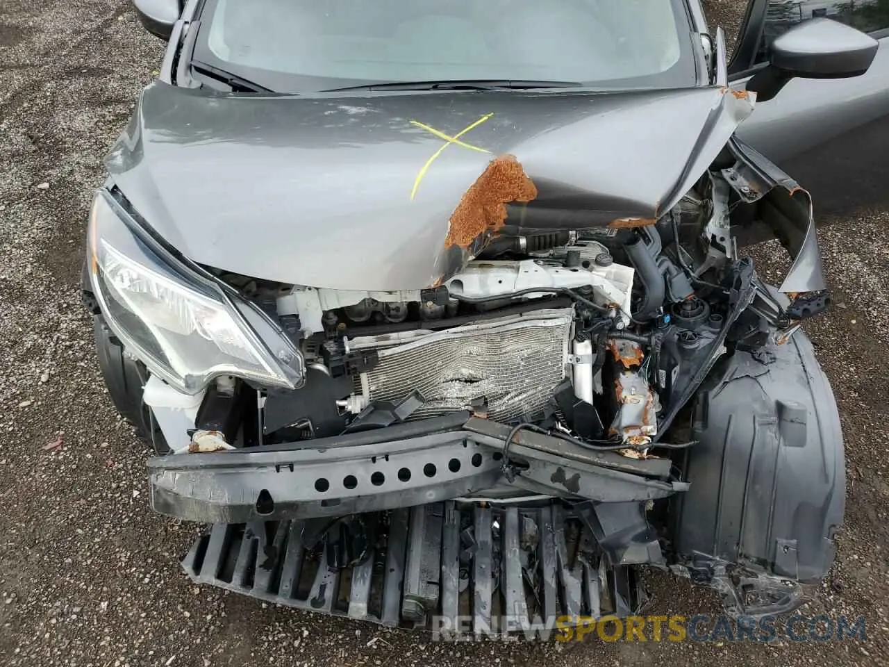 11 Photograph of a damaged car 3N1CE2CP0KL358386 NISSAN VERSA 2019