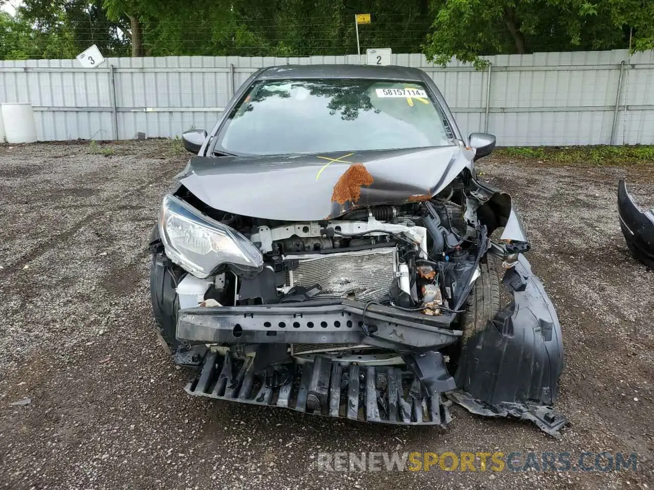 5 Photograph of a damaged car 3N1CE2CP0KL358386 NISSAN VERSA 2019