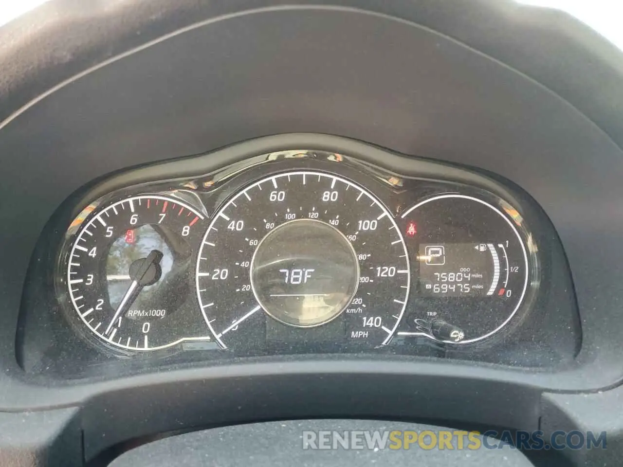 9 Photograph of a damaged car 3N1CE2CP2KL353948 NISSAN VERSA 2019