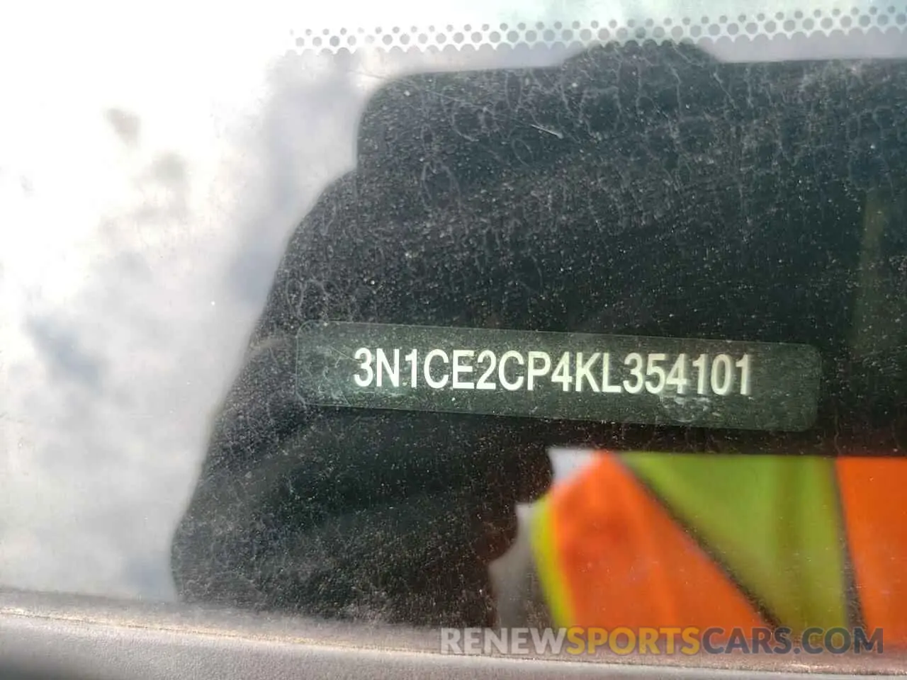 12 Photograph of a damaged car 3N1CE2CP4KL354101 NISSAN VERSA 2019