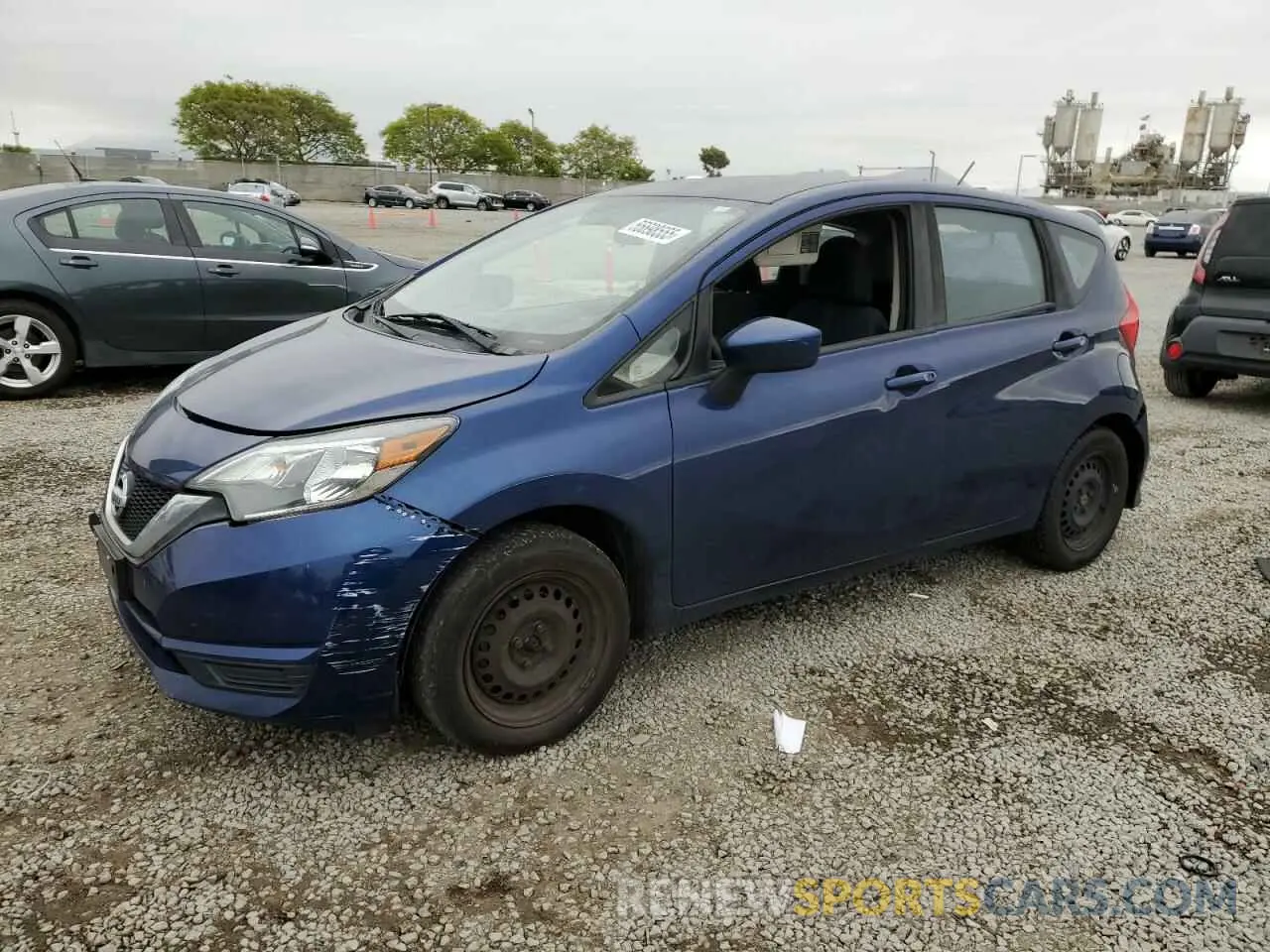 1 Photograph of a damaged car 3N1CE2CP4KL362005 NISSAN VERSA 2019