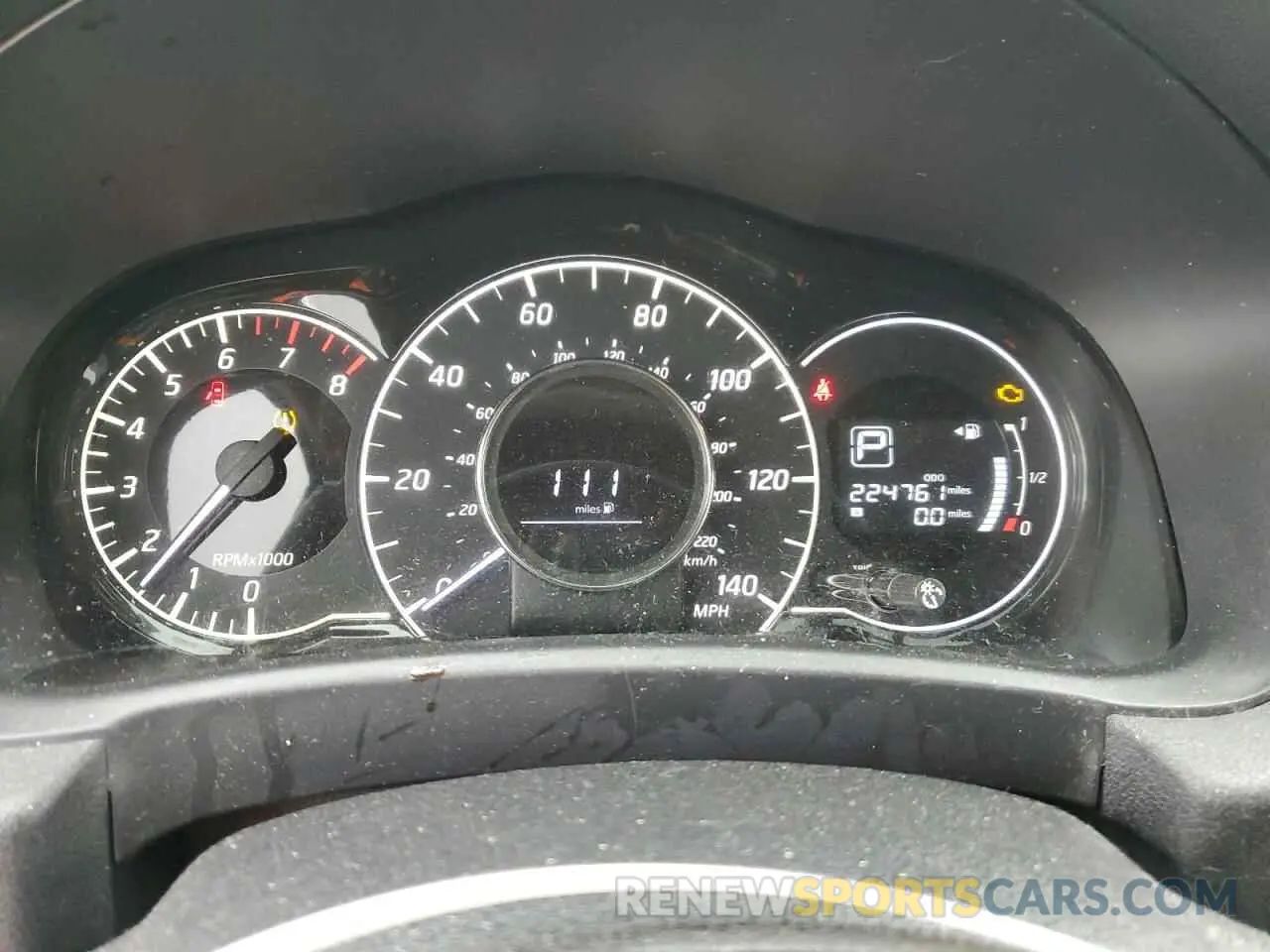 9 Photograph of a damaged car 3N1CE2CP4KL362005 NISSAN VERSA 2019