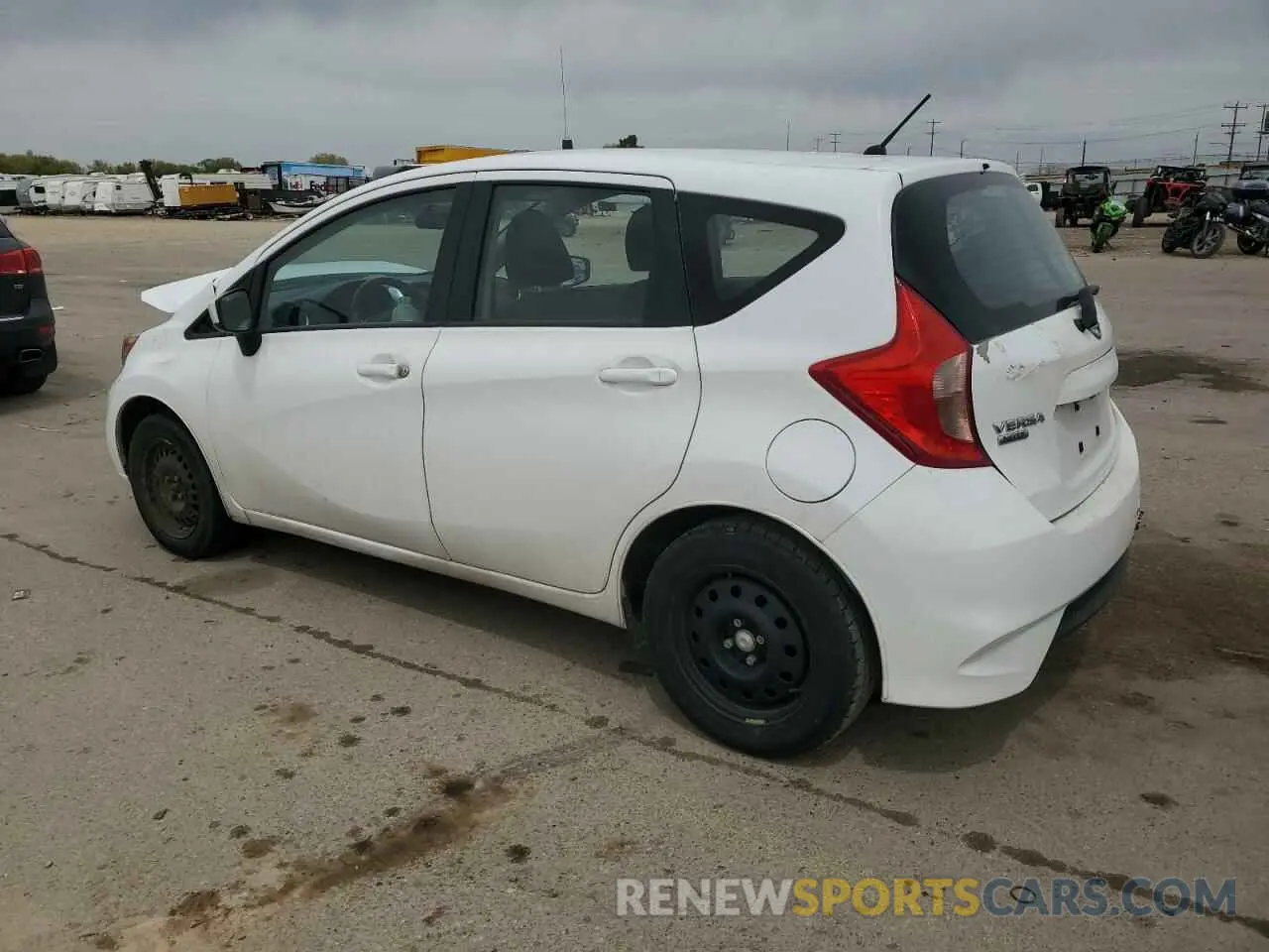 2 Photograph of a damaged car 3N1CE2CP7KL355422 NISSAN VERSA 2019