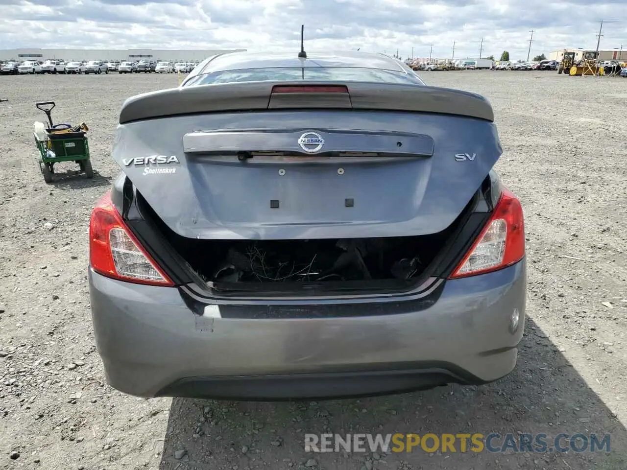6 Photograph of a damaged car 3N1CN7AP0KL815147 NISSAN VERSA 2019