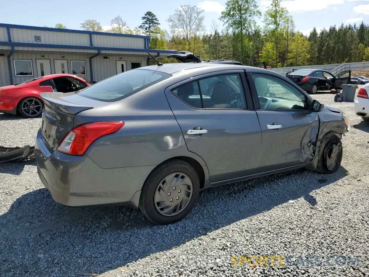3 Photograph of a damaged car 3N1CN7AP0KL816850 NISSAN VERSA 2019