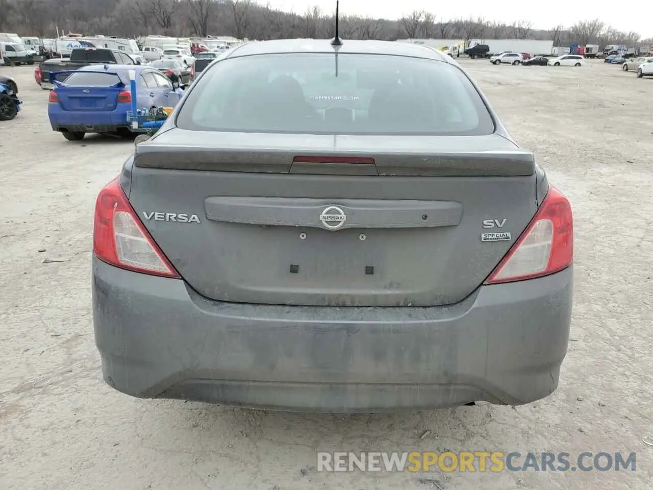 6 Photograph of a damaged car 3N1CN7AP0KL823569 NISSAN VERSA 2019