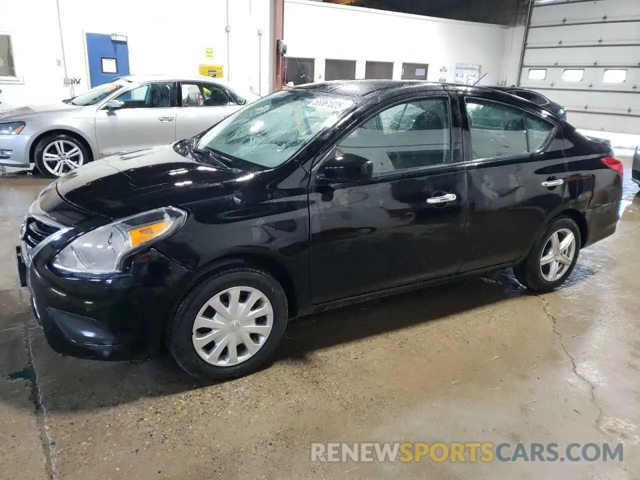 1 Photograph of a damaged car 3N1CN7AP0KL844390 NISSAN VERSA 2019