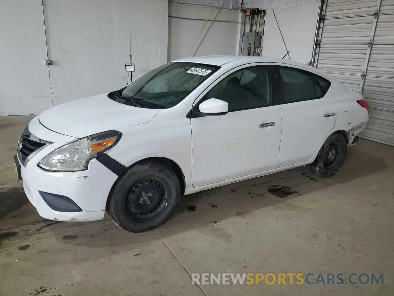 1 Фотография поврежденного автомобиля 3N1CN7AP0KL852537 NISSAN VERSA 2019