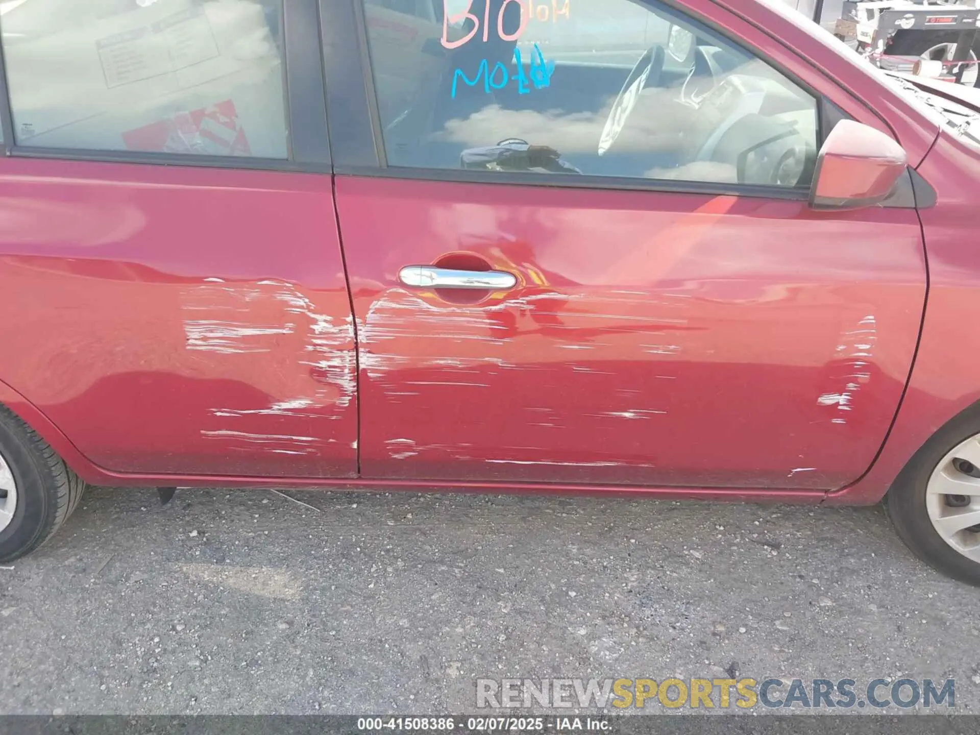 6 Photograph of a damaged car 3N1CN7AP0KL867880 NISSAN VERSA 2019