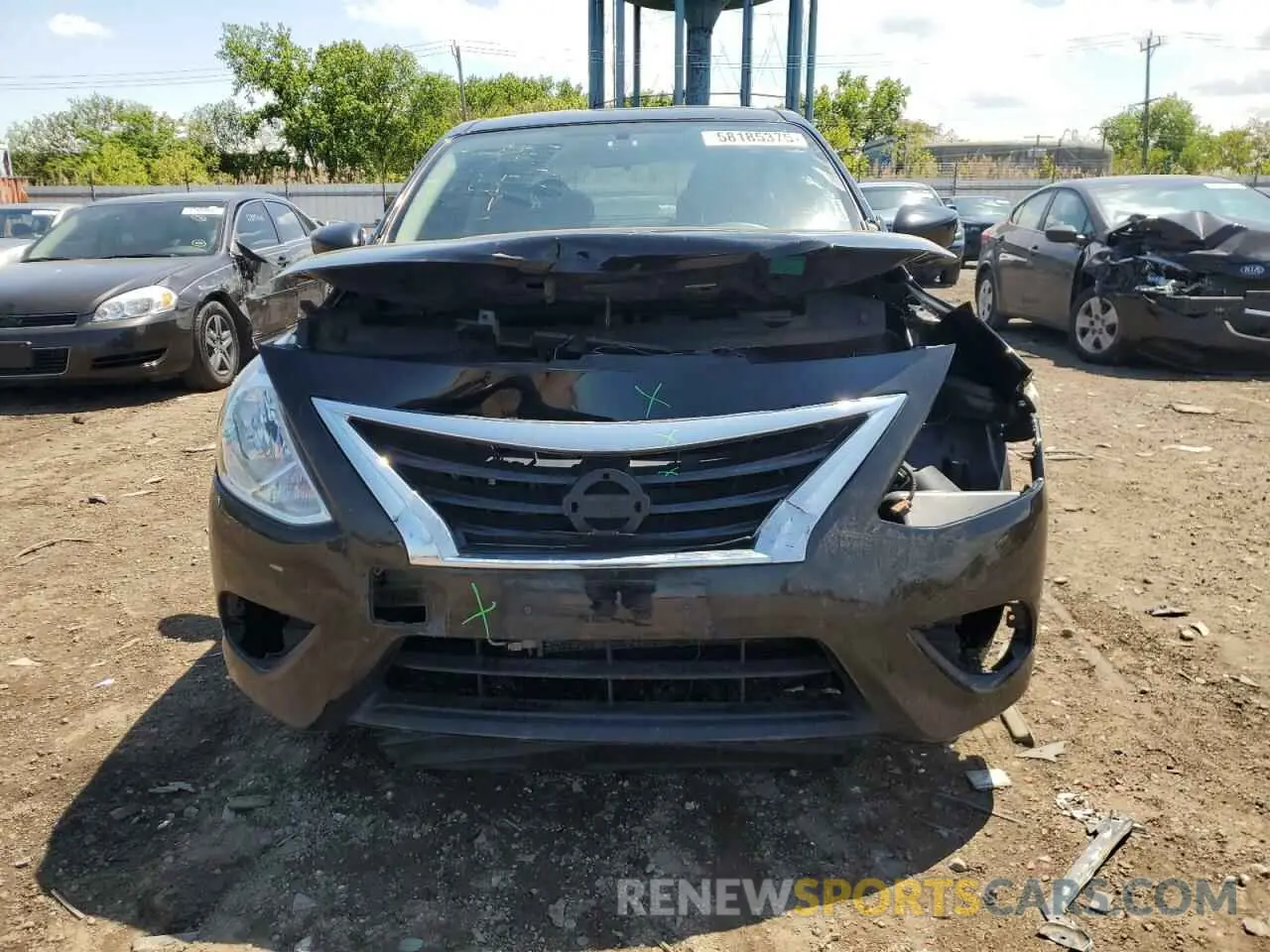 5 Photograph of a damaged car 3N1CN7AP1KL807865 NISSAN VERSA 2019