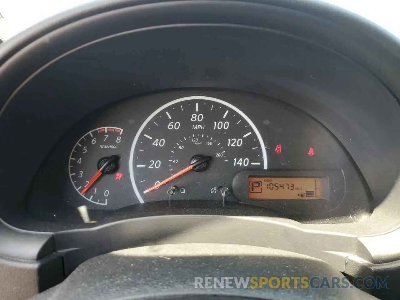 9 Photograph of a damaged car 3N1CN7AP1KL807865 NISSAN VERSA 2019