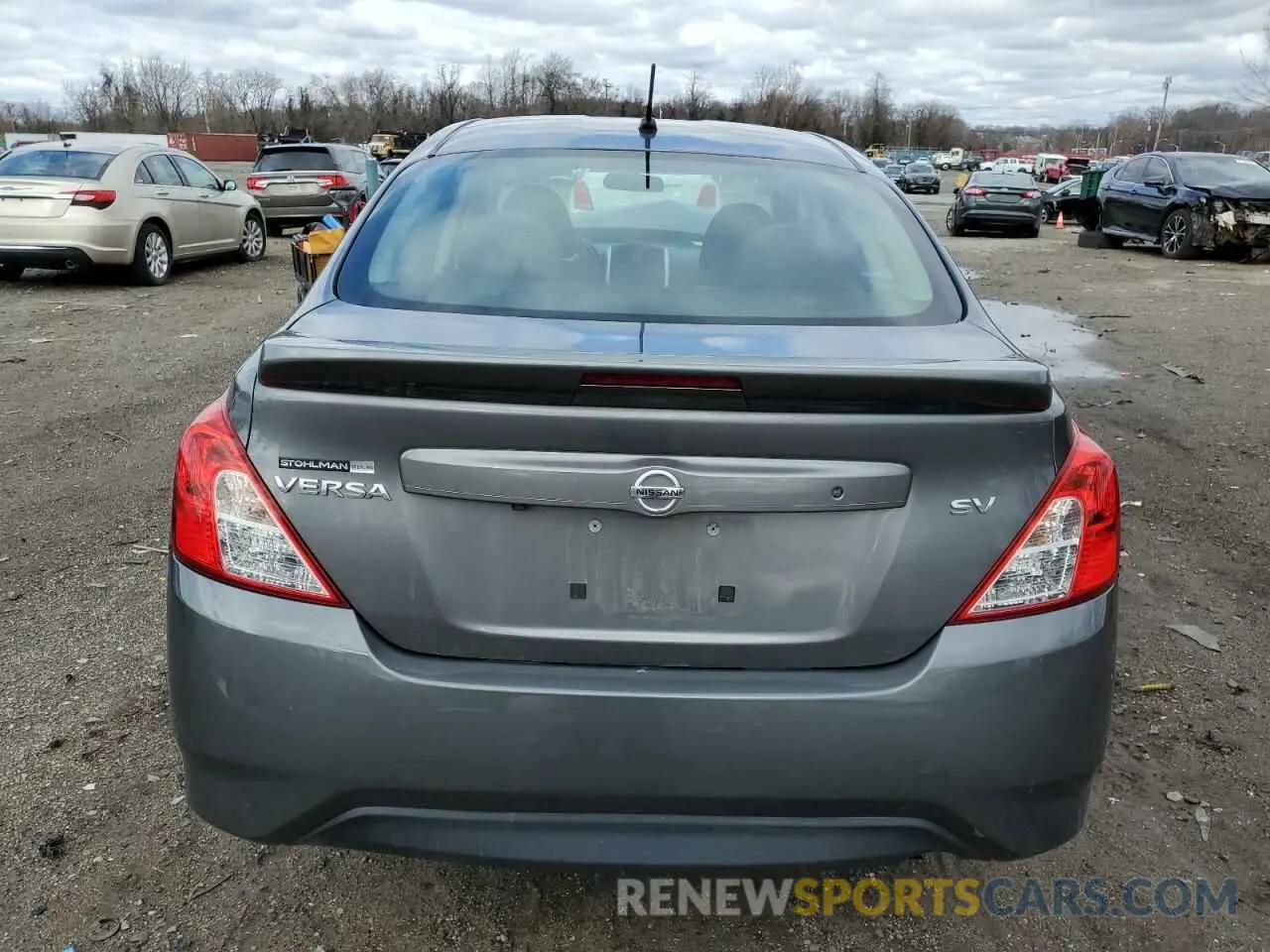 6 Photograph of a damaged car 3N1CN7AP1KL809745 NISSAN VERSA 2019